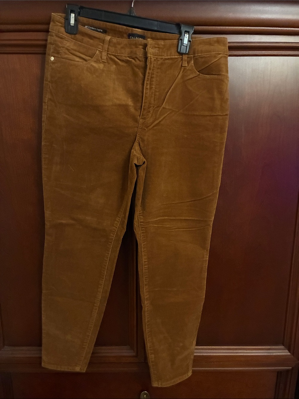 Tailored Brown Corduroy womens jegging Pants